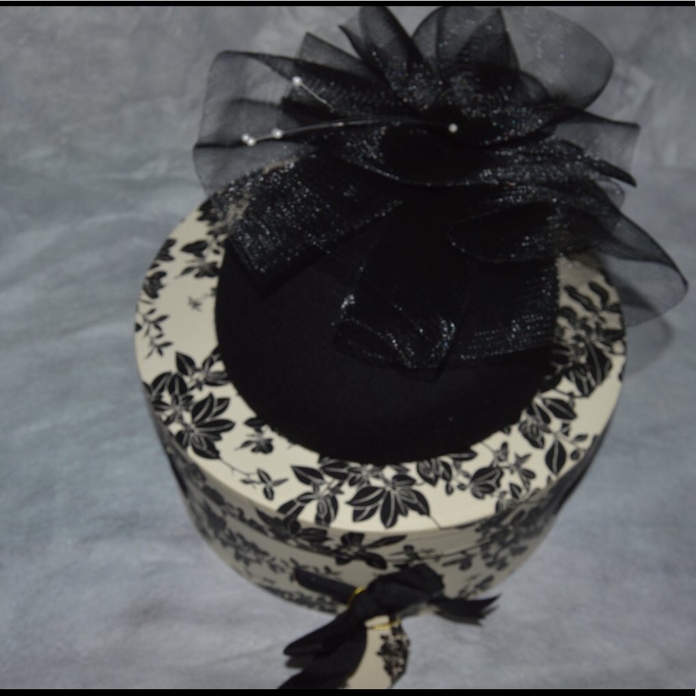Black church hat